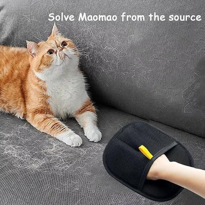 Pet Hair Removal Gloves 🐾