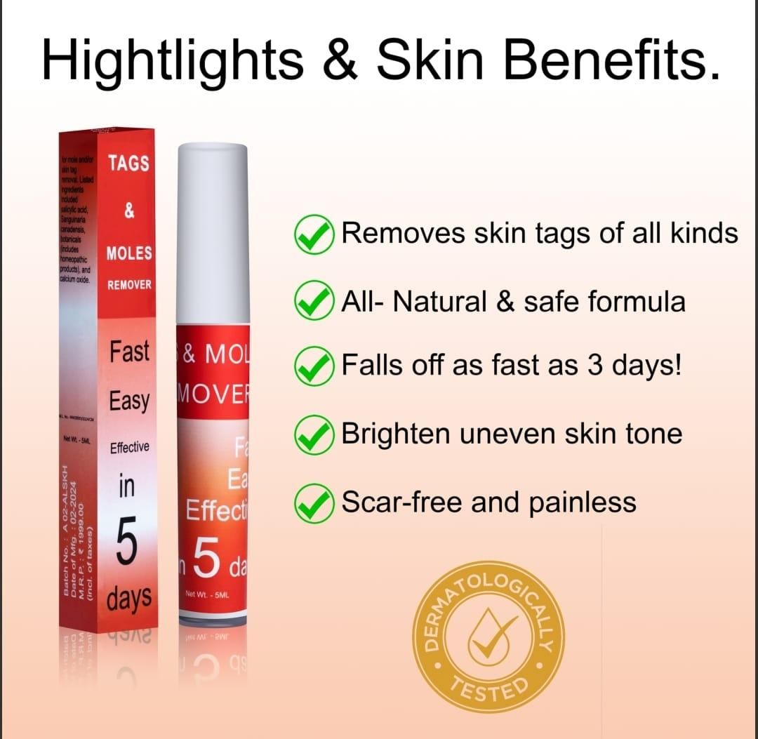 Tags & Moles Remover Gel✨