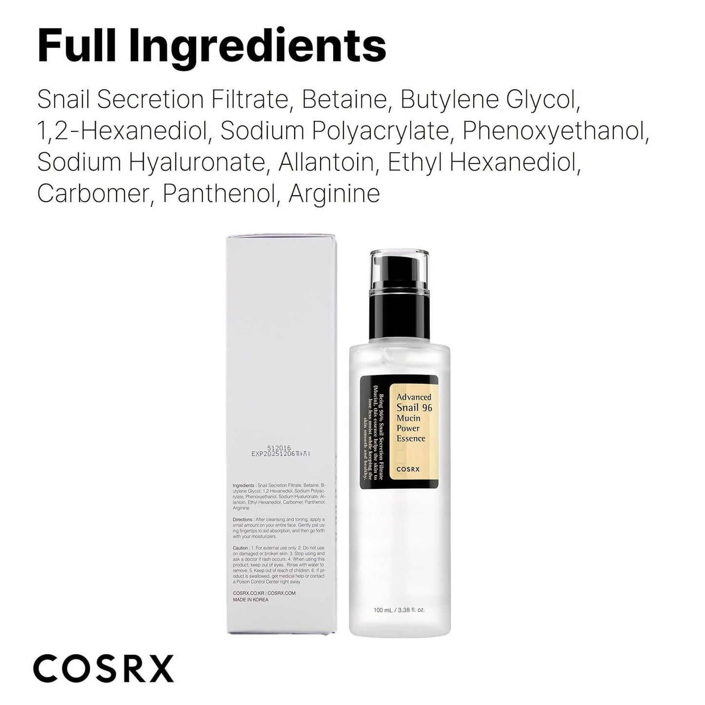 🌟 Snail 96 Mucin Power Essence (Pack of 2)