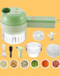4 in 1 Portable Electric Vegetable Cutter Set