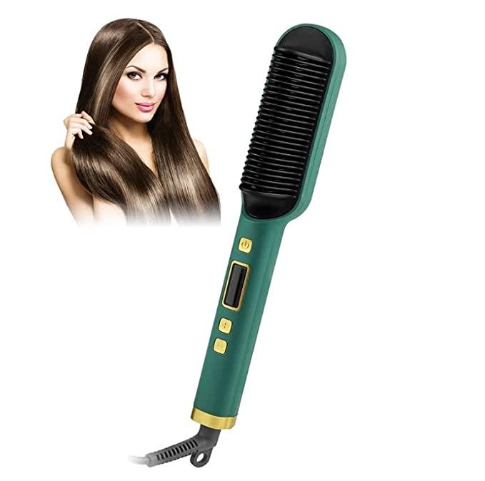 Professional Electric Hair Straightener Comb Brush 💁‍♀️✨