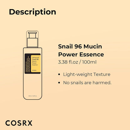 🌟 Snail 96 Mucin Power Essence (Pack of 2)