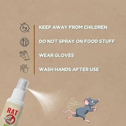 🐀 Rat Repellent Spray 50ML (Pack of 3)