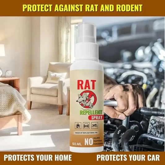 🐀 Rat Repellent Spray 50ML (Pack of 3)